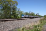 Amtrak 120 takes train 07T toward Pittsburgh